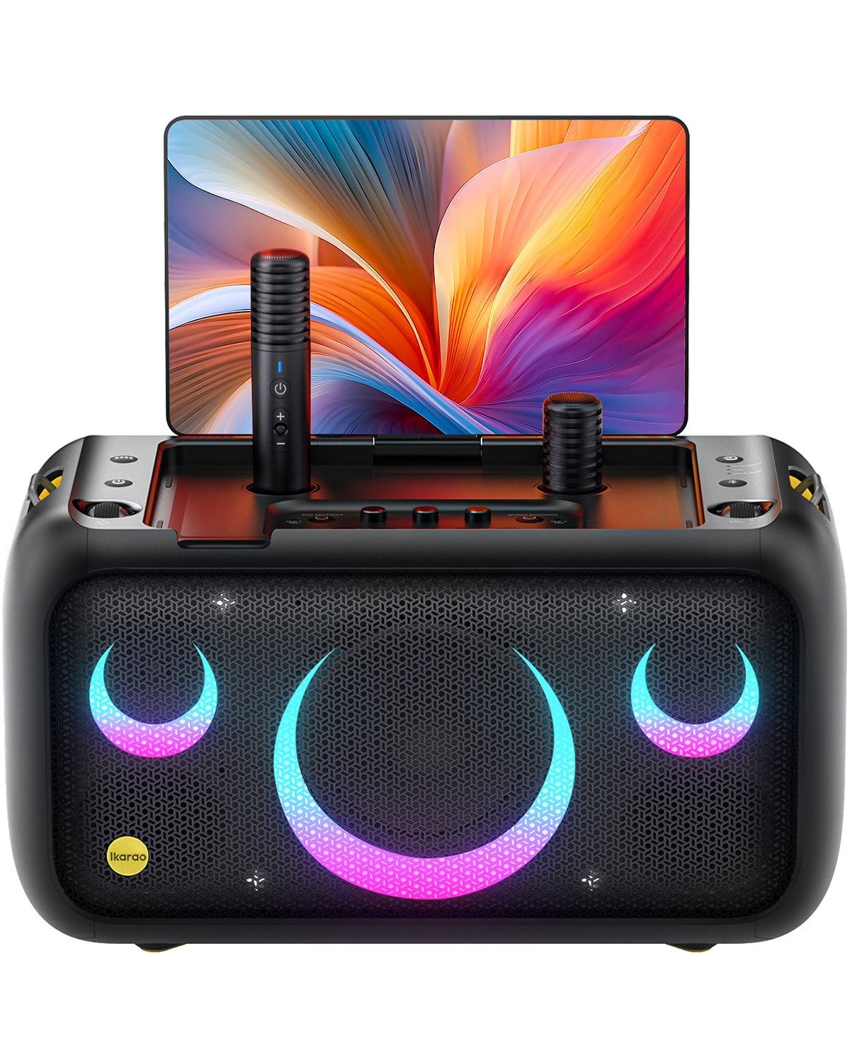 Experience the Ikarao Break X1 Karaoke Machine designed for adults, featuring a 13.3
